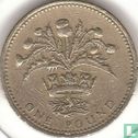 United Kingdom 1 pound 1989 "Scottish thistle" - Image 2