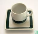 Coffee cup and saucer - Sonja 305 - Brushstroke decor D.S. 4079 - Mosa - Image 3