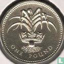 United Kingdom 1 pound 1990 "Welsh leek" - Image 2