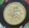 Vereinigtes Königreich 1 Pound 1995 (Folder) "Welsh Dragon" - Bild 3