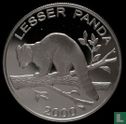 Laos 500 Kip 2000 (PP) "Lesser panda" - Bild 1