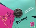 United Kingdom 50 pence 2011 (coincard) "2012 London Olympics - Boxing" - Image 1