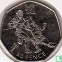Verenigd Koninkrijk 50 pence 2011 "2012 London Olympics - Fencing" - Afbeelding 2