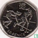 Verenigd Koninkrijk 50 pence 2011 "2012 London Olympics - Hockey" - Afbeelding 2
