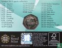 United Kingdom 50 pence 2011 (coincard) "2012 London Olympics - Judo" - Image 2