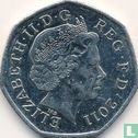 Verenigd Koninkrijk 50 pence 2011 "2012 London Olympics - Cycling" - Afbeelding 1