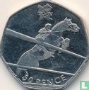 Royaume-Uni 50 pence 2011 "2012 London Olympics - Equestrian" - Image 2