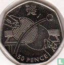 Verenigd Koninkrijk 50 pence 2011 "2012 London Olympics - Table Tennis" - Afbeelding 2