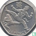 Verenigd Koninkrijk 50 pence 2011 "2012 London Olympics - Taekwondo" - Afbeelding 2