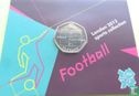 Verenigd Koninkrijk 50 pence 2011 (coincard) "2012 London Olympics - Football" - Afbeelding 1