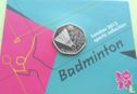 Verenigd Koninkrijk 50 pence 2011 (coincard) "2012 London Olympics - Badminton" - Afbeelding 1