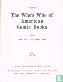 The Who's Who of American Comic Books Volume I - Image 3