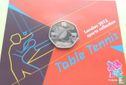 Vereinigtes Königreich 50 Pence 2011 (Coincard) "2012 London Olympics - Table Tennis" - Bild 1