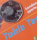 Vereinigtes Königreich 50 Pence 2011 (Coincard) "2012 London Olympics - Table Tennis" - Bild 3