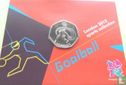Verenigd Koninkrijk 50 pence 2011 (coincard) "2012 London Paralympics - Goalball" - Afbeelding 1