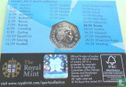 Verenigd Koninkrijk 50 pence 2011 (coincard) "2012 London Olympics - Tennis" - Afbeelding 2