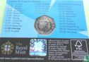 Verenigd Koninkrijk 50 pence 2011 (coincard) "2012 London Olympics - Fencing" - Afbeelding 2