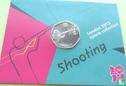 Royaume-Uni 50 pence 2011 (coincard) "2012 London Olympics - Shooting" - Image 1
