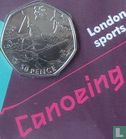 Verenigd Koninkrijk 50 pence 2011 "2012 London Olympics - Canoeing" - Afbeelding 3