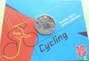 Vereinigtes Königreich 50 Pence 2011 (Coincard) "2012 London Olympics - Cycling" - Bild 1