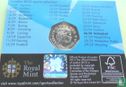 United Kingdom 50 pence 2011 (coincard) "2012 London Olympics - Volleyball" - Image 2