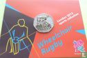 Verenigd Koninkrijk 50 pence 2011 (coincard) "2012 London Paralympics - Wheelchair Rugby" - Afbeelding 1