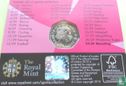 Verenigd Koninkrijk 50 pence 2011 (coincard) "2012 London Olympics - Wrestling" - Afbeelding 2