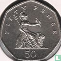Verenigd Koninkrijk 50 pence 1997 (8 g) - Afbeelding 2