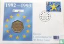 Verenigd Koninkrijk 50 pence 1992 (Numisbrief) "British Presidency of European Council" - Afbeelding 1