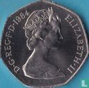 Verenigd Koninkrijk 50 pence 1984 - Afbeelding 1