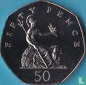 United Kingdom 50 pence 1988 - Image 2