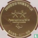 Zuid-Korea 1000 won 2017 (PROOF) "2018 Winter Paralympics in Pyeongchang" - Afbeelding 1