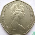 Royaume-Uni 50 new pence 1970 - Image 1