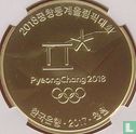 Zuid-Korea 1000 won 2017 (PROOF) "2018 Winter Olympics in Pyeongchang" - Afbeelding 1