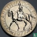 Verenigd Koninkrijk 25 new pence 1977 (PROOF - koper-nikkel) "25th anniversary Accession of Queen Elizabeth II" - Afbeelding 1