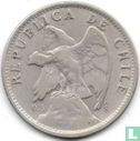 Chili 1 peso 1927 (type 2 - 0.5) - Image 2