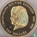 Liberia 10 dollars 2001 (PROOF) "Jacqueline Bouvier Kennedy" - Afbeelding 2