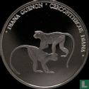 Libéria 10 dollars 2000 (BE) "Diana guenon" - Image 2