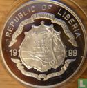 Libéria 10 dollars 1999 (BE) "The first expedition RA - 1" - Image 1