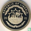 Liberia 10 dollars 2001 (PROOF) "John F. Kennedy" - Afbeelding 1