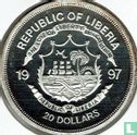 Liberia 20 dollars 1997 (PROOF) "Diana Princess of Wales - Elegance" - Image 1