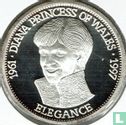Libéria 20 dollars 1997 (BE) "Diana Princess of Wales - Elegance" - Image 2