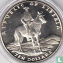 Liberia 10 dollars 2001 "Ronald Reagan" - Afbeelding 2