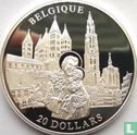 Liberia 20 dollars 2001 (PROOF) "Belgium" - Afbeelding 2