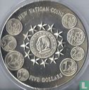 Liberia 5 dollars 2003 (PROOFLIKE) "New Vatican coins" - Image 2