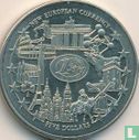 Libéria 5 dollars 2002 "Euro - New European Currency" - Image 2