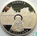 Libéria 20 dollars 2001 (BE) "Italy" - Image 2