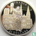Liberia 20 dollars 2001 (PROOF) "France" - Afbeelding 2