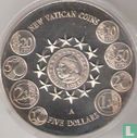 Liberia 5 dollars 2004 (PROOFLIKE - A) "New Vatican coins" - Afbeelding 2