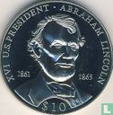 Libéria 10 dollars 2006 (BE) "President Abraham Lincoln" - Image 2